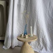 Blue soliflore vase H25 D7