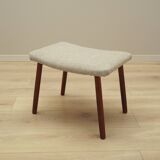 Repose-pieds en teck, design danois, années 1970, production : Danemark