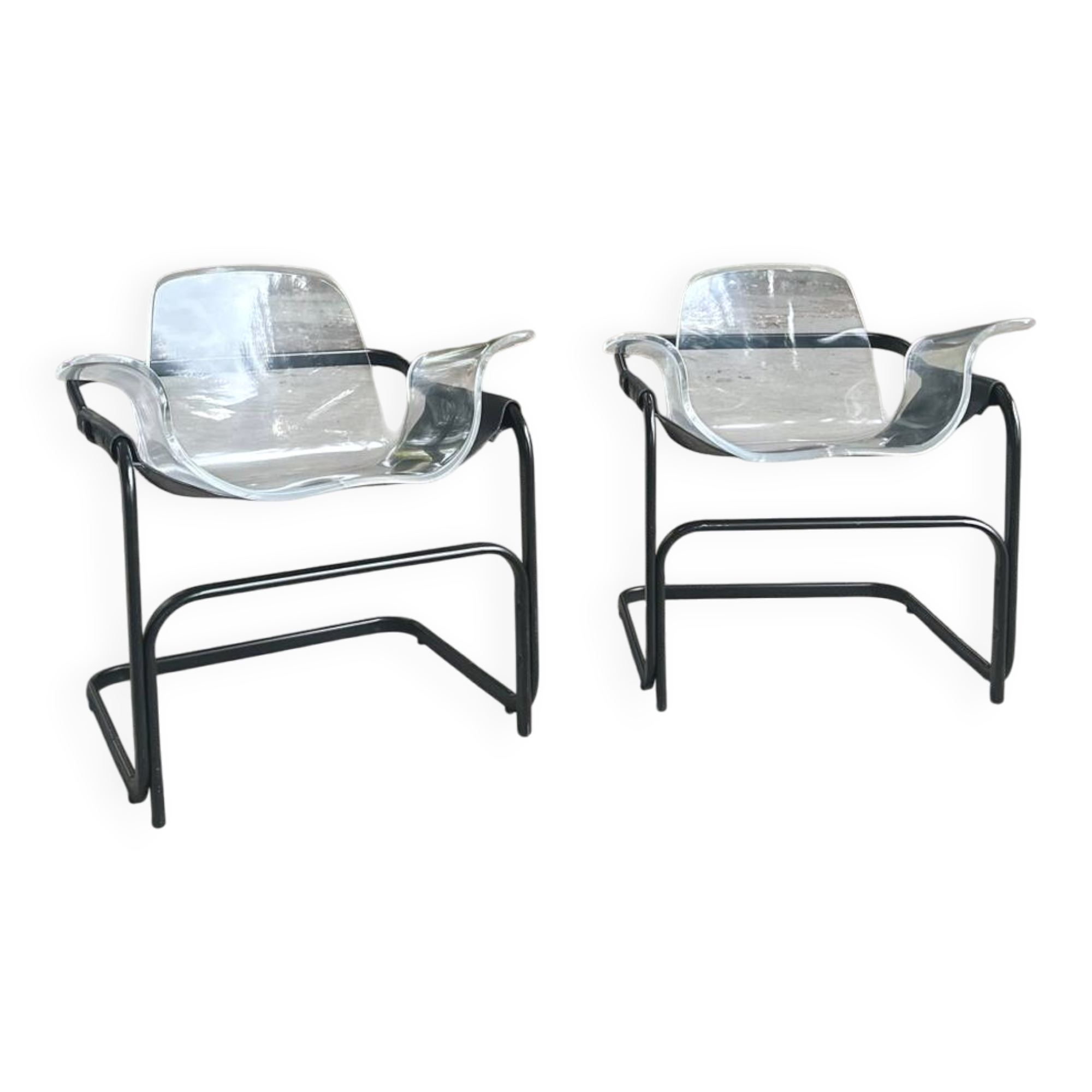 2 chaises « Arform Brasil » circa 1970