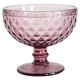 Vintage purple glass sugar bowl from the mid-century, Italy, 1960s.