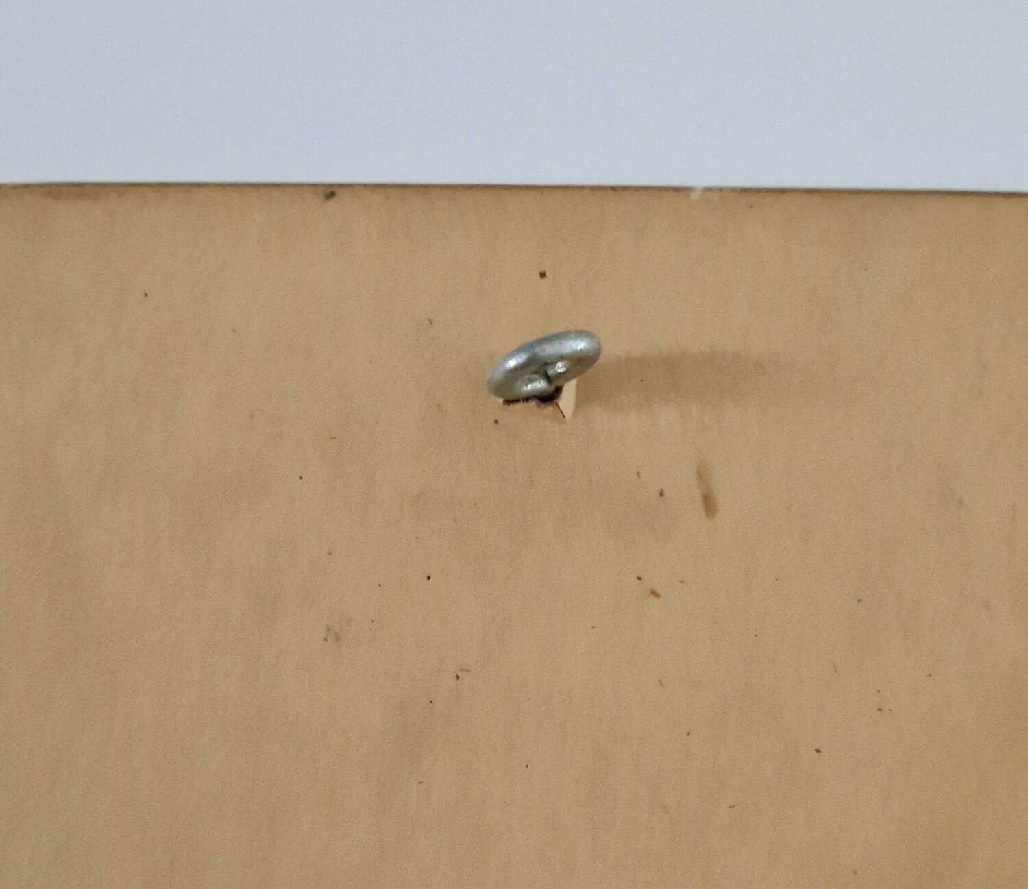 Scandinavian vintage wooden mirror