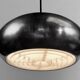 “Medio” pendant light by Jo Hammerborg for Fog & Mørup. Denmark 1960s