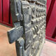 Mali, former Dogon attic shutter with its lock.