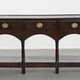 Antique 18th century English side table/dresser made of oak