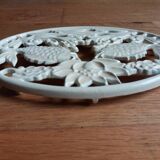 Cast iron fish trivet