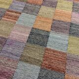 Handmade checkered kilim