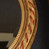 Napoleon III oval mirror 56x92cm