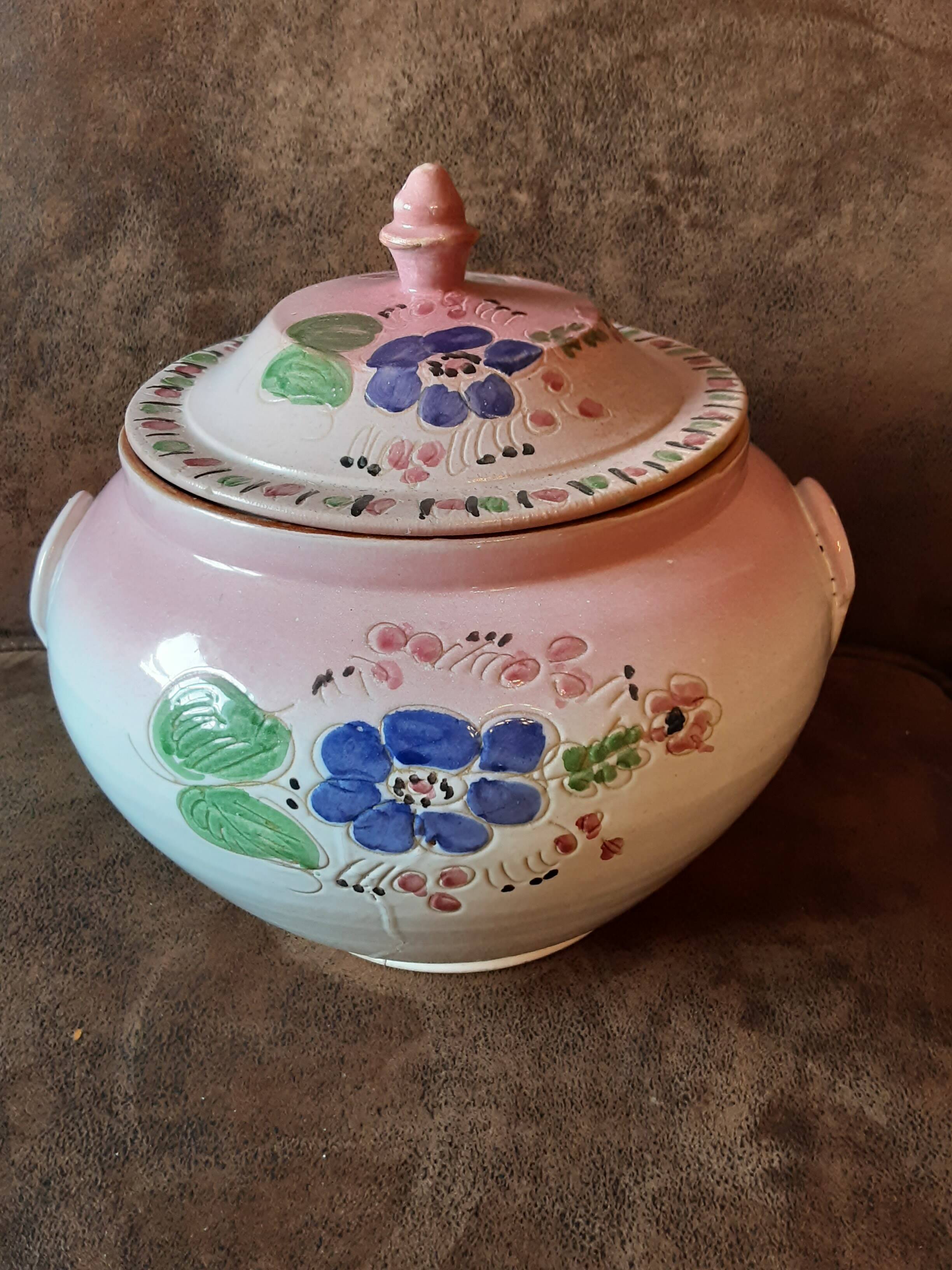 Handmade terracotta pot