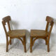 Paire de chaises d'enfant baumann 50's