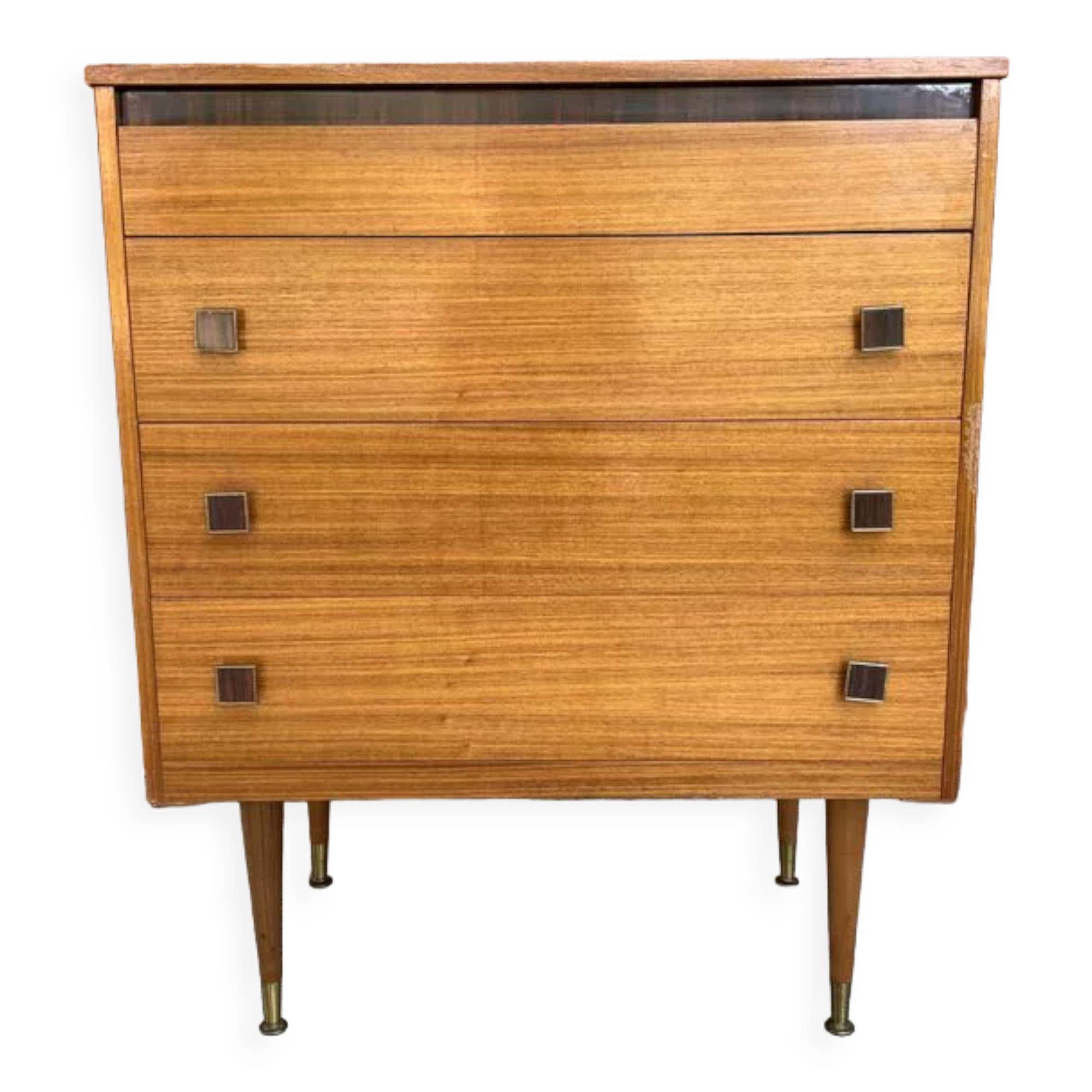 Commode à tiroirs Mid-Century, 1960s