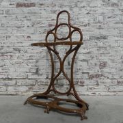 Art Nouveau, cast iron umbrella stand Fonderie Corneau Alfred