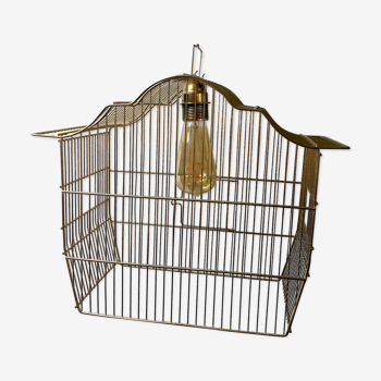 Golden birdcage suspension