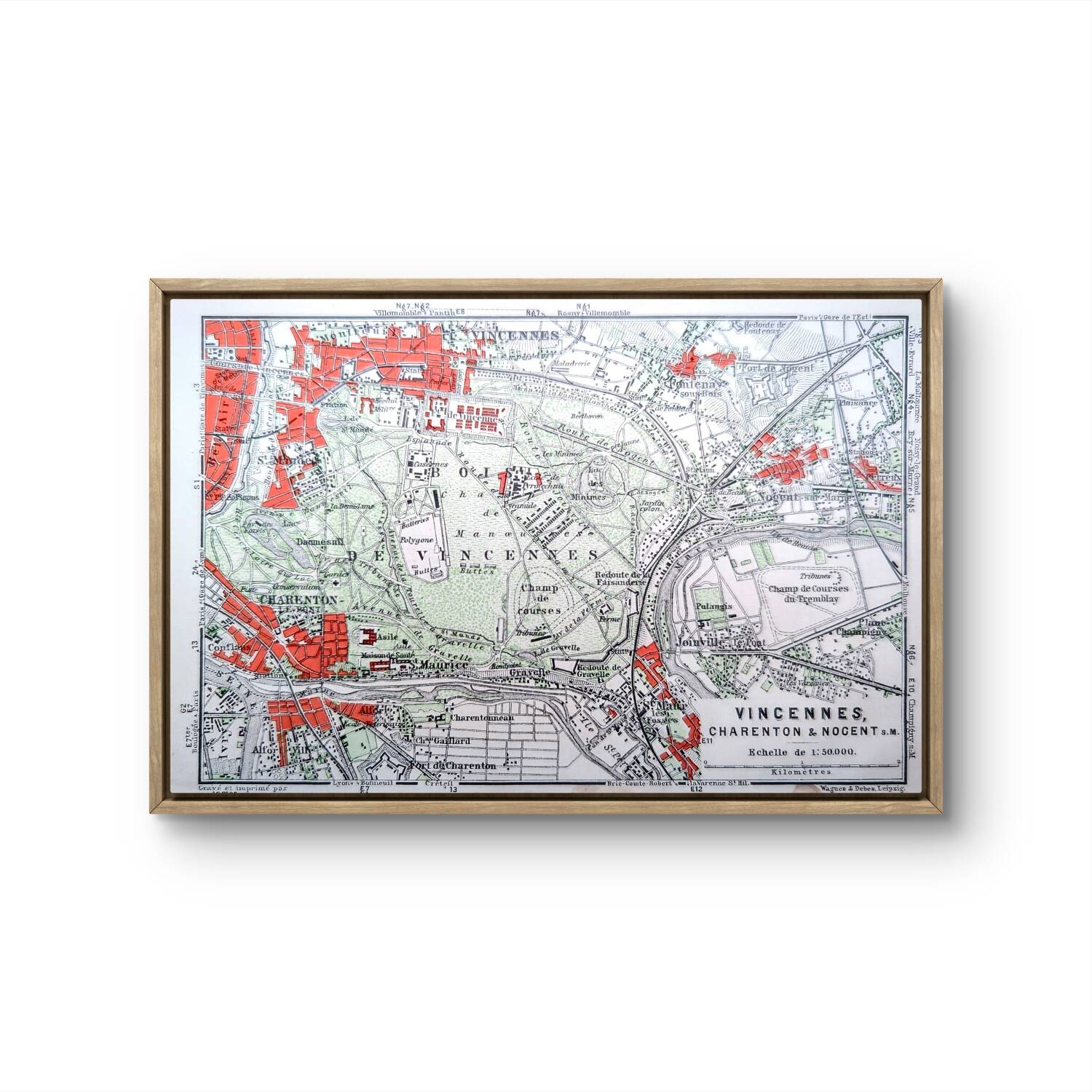 1914, the Bois de Vincennes