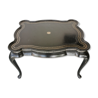 Table basse en cuir