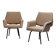 Paire de Fauteuils Français - Moderniste - Ca 1950