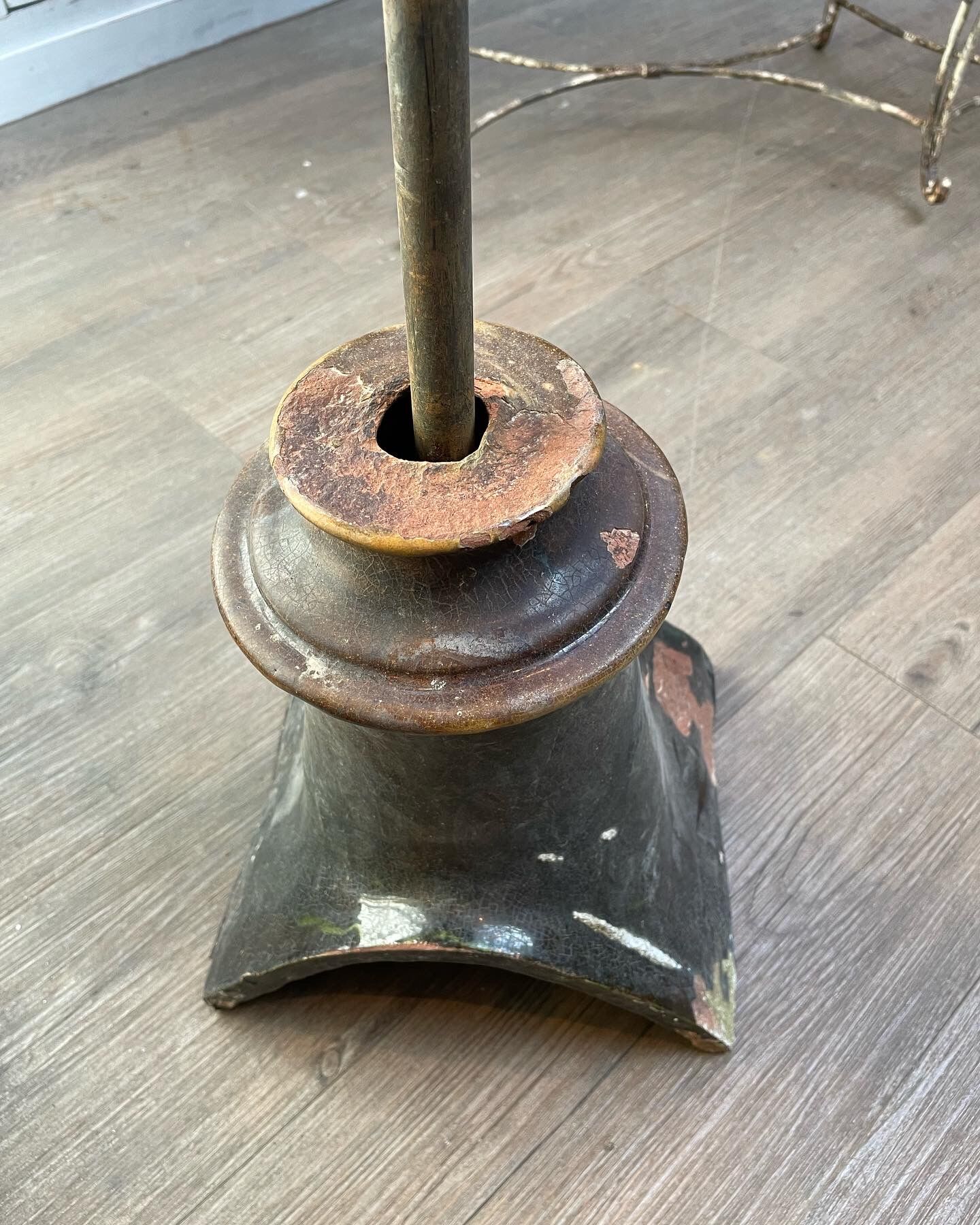 Copper and brass roof weather vane