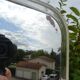Vintage double-sided plexiglass mirror from the 60s/70s