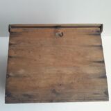 Wooden hat box