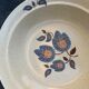 Hollow earthenware dish model sologne st Amand france vintage