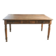 Table de ferme 3 tiroirs, 6 à 8 personnes