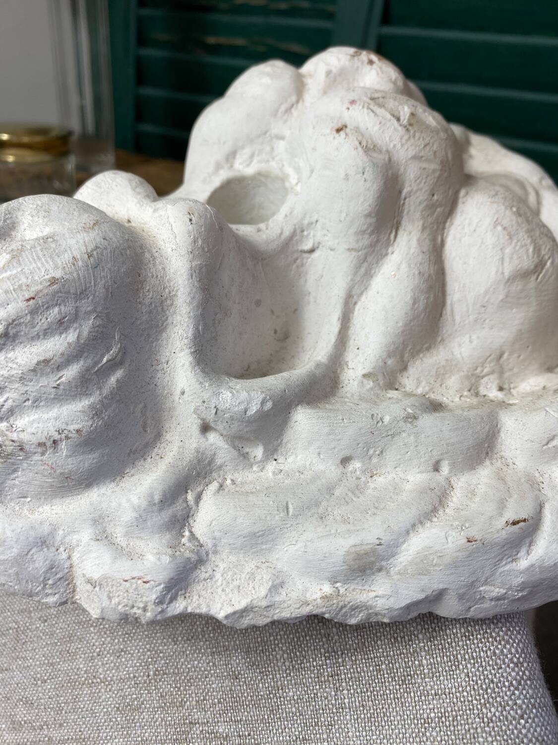 Lion head for fountain