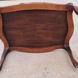 Wood and marble coffee table