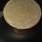 Sandstone vase enamelled large fire cooking 1930/50