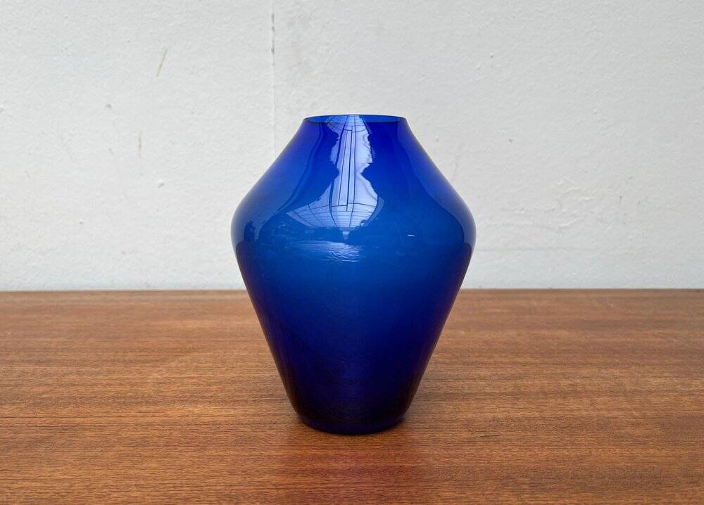 Mid-Century Minimalist Glass Vase, 1960s