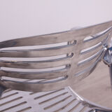 Aluminium stackable chair by Jorge Pensi for Amat 3, 1980