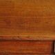 Rustic kneading trough in solid oak, removable lid and base.