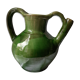 Old glazed terracotta pitcher