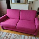2-seater convertible sofa - made in France