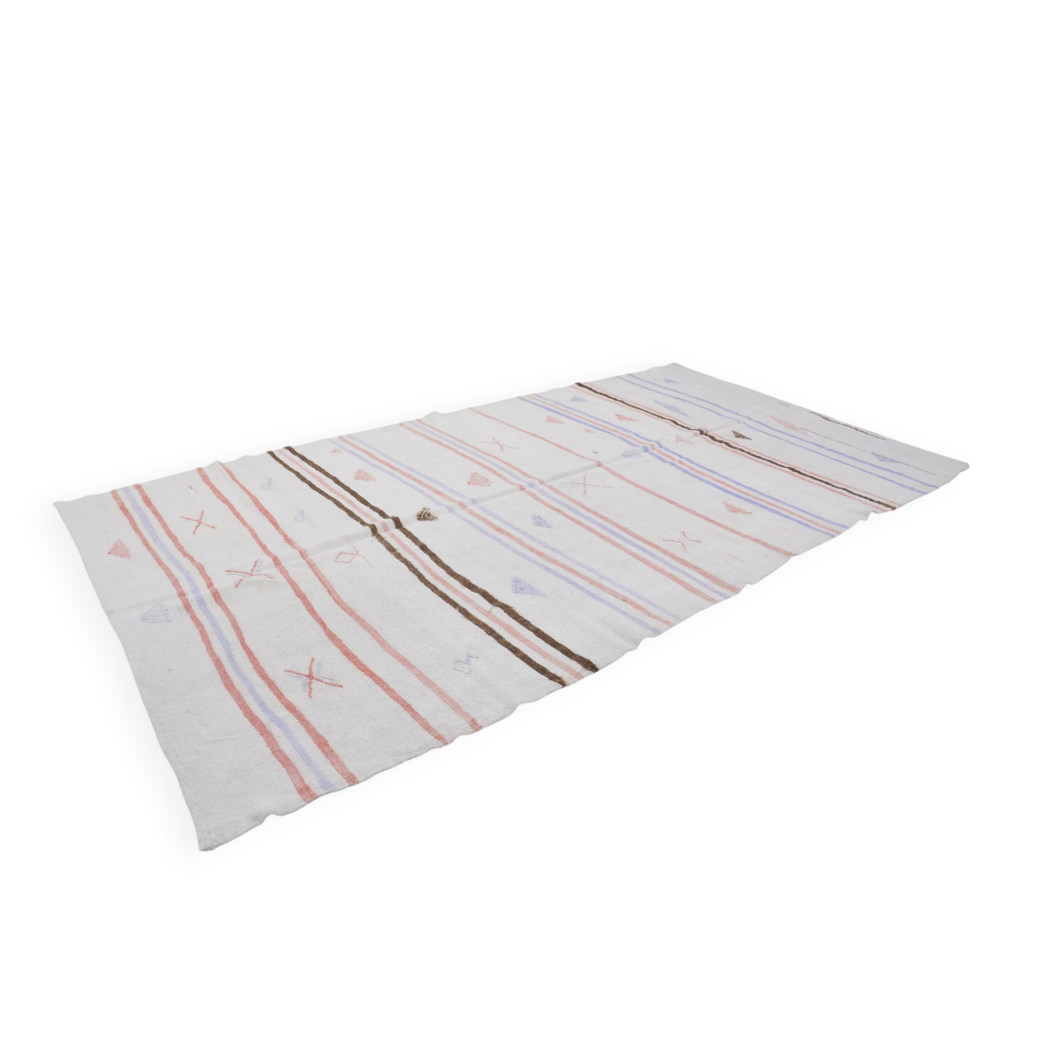 Tapis surdimensionné en chanvre anatolien sku 3673