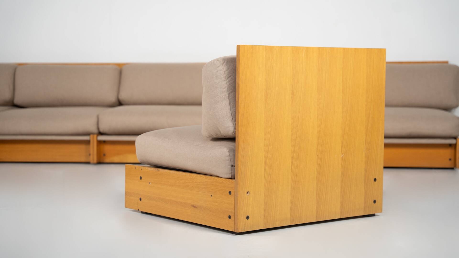 Mid-Century Modern Modular Seating Set, Italy, 1960s - New Upholstery