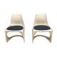 Two chairs by Sten Ostergaard for Cado 1970