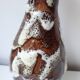 Fat Lava Pottery Vase Ocean Rock