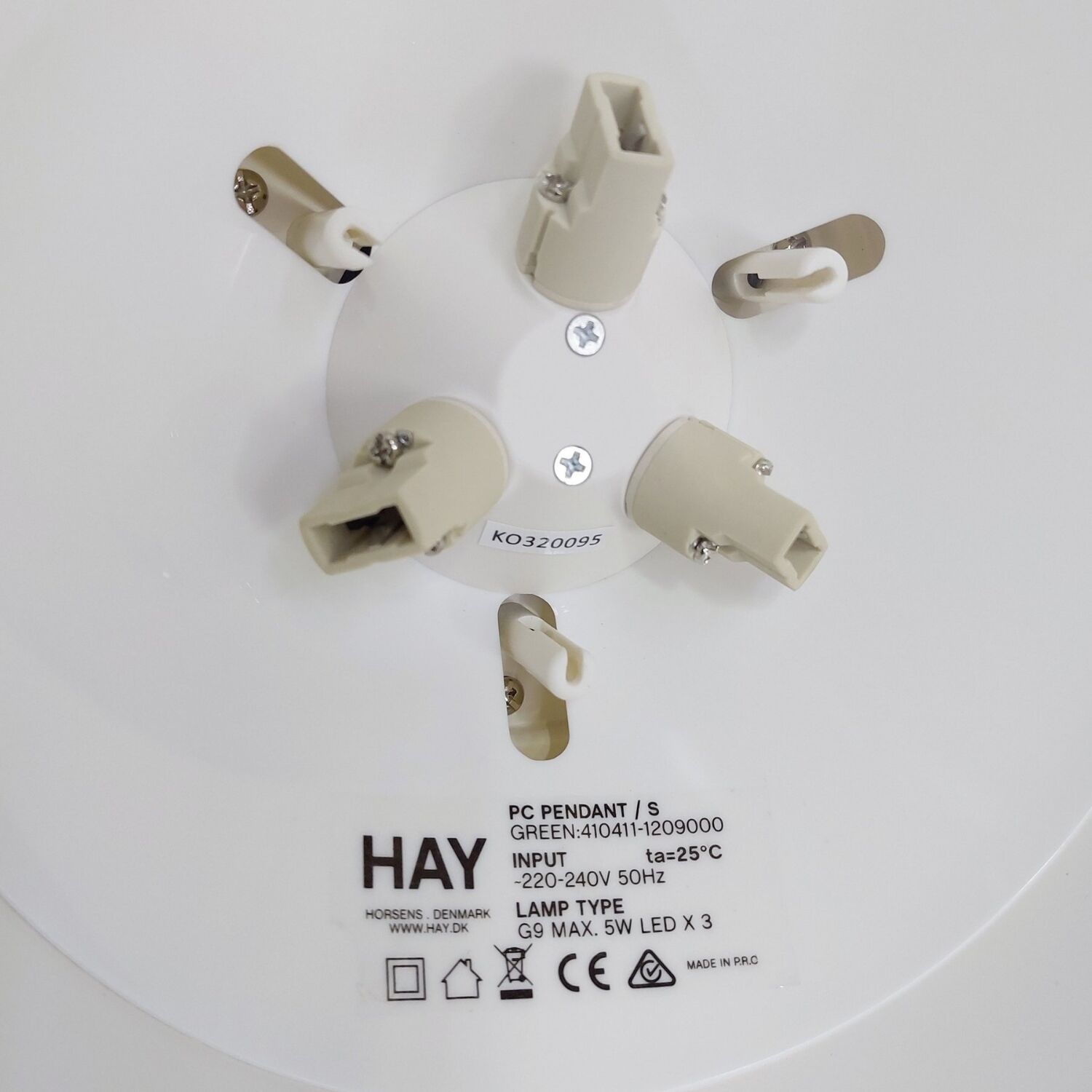 Suspension HAY PC Pendant S, Pierre Charpin, vert émeraude