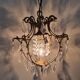 Authentic Peris Andreu chandelier, Valencia, Spain, 1950s, fully