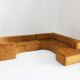 Vintage Modular corner sofa by Giovannetti Collection Italy 1990s