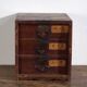 Small ko-dansu chest of drawers in paulownia with kanji labels – Japan, Meiji period
