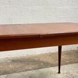 Scandinavian teak table with extension