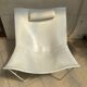 David Weeks armchair in leather design 1990 vintage