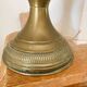 Vintage brass footed cup