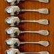 Christofle cluny 8 mocha spoons 10 cm excellent condition