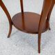 Late 20th Century Classical Style Round Side Table / Sewing Table