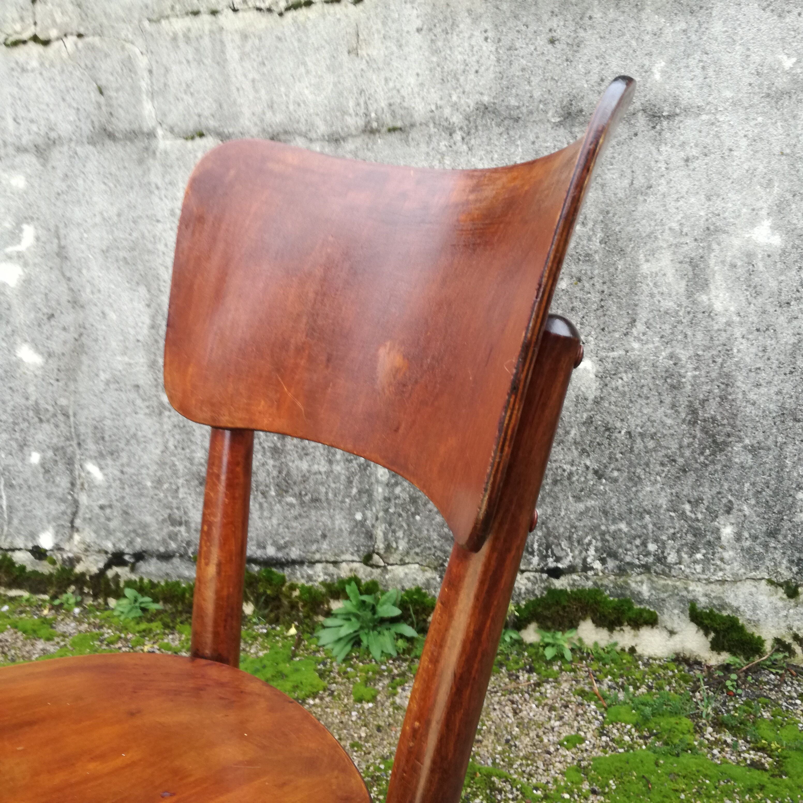 Baumann beech chair 1950