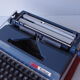 Machine à écrire cyrillique alphabet russe