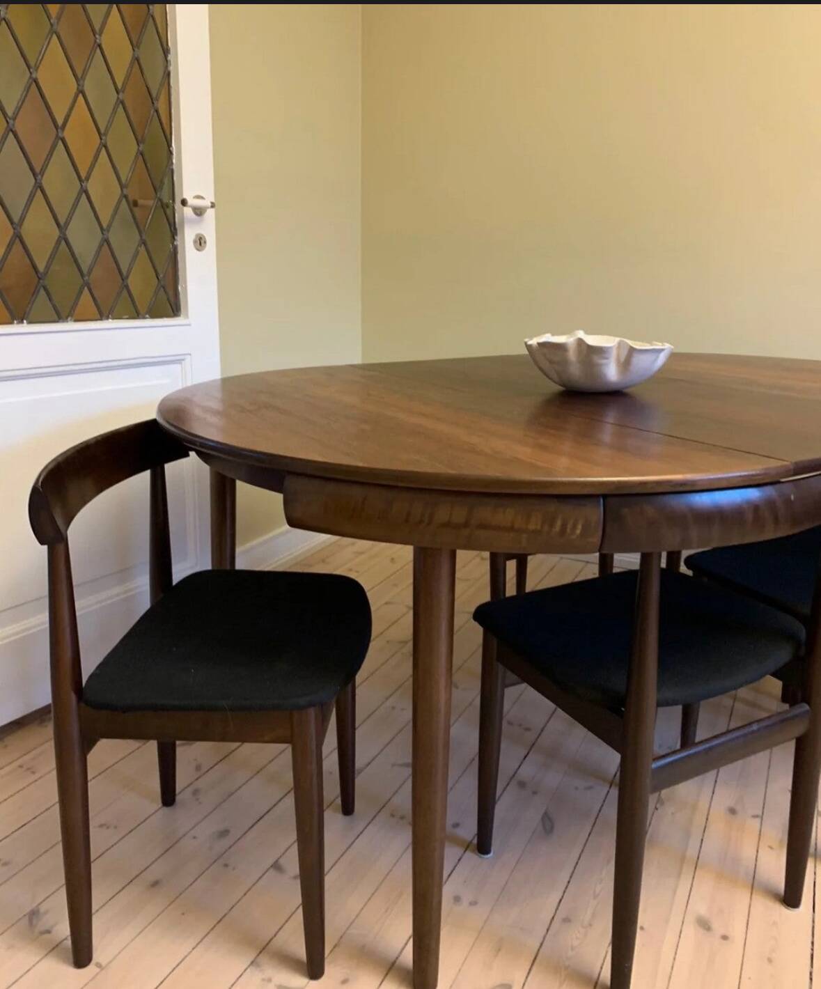 Roundette dining set by Hans Olsen, Denmark 1960s