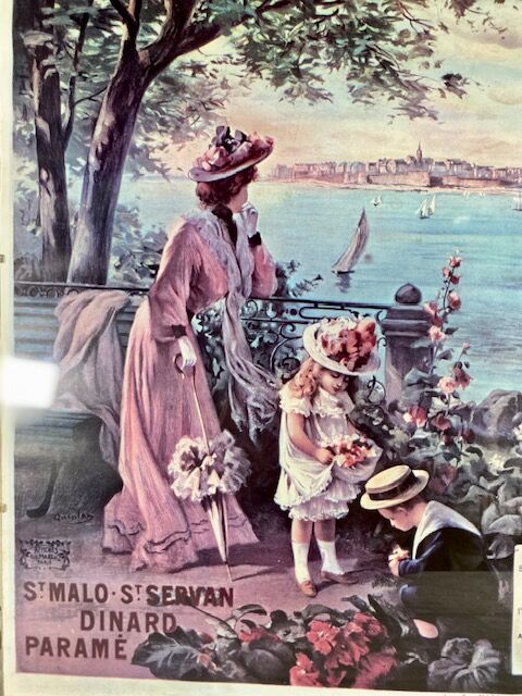 SNCF poster on the Emerald Coast