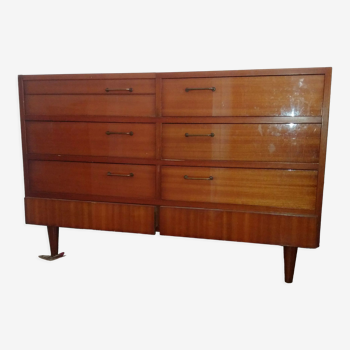 Scandinavian teak dressing table